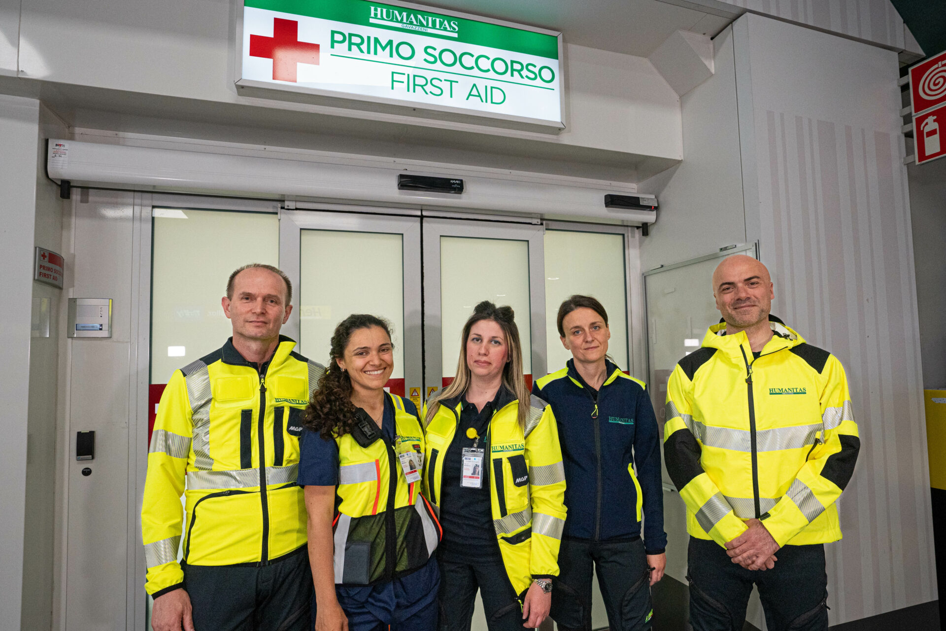 Primo Soccorso dell'Aeroporto Milano Bergamo ad Humanitas Gavazzeni